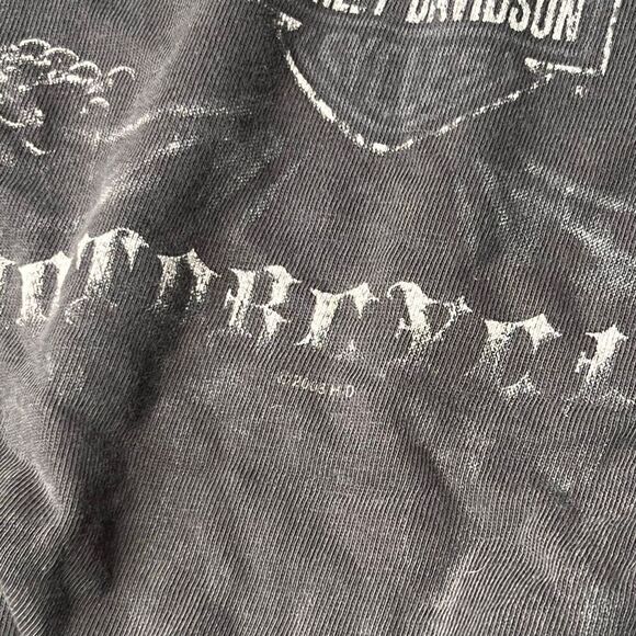 Vintage Y2K Harley Davidson Eagle T Shirt XL - Picture 3 of 5